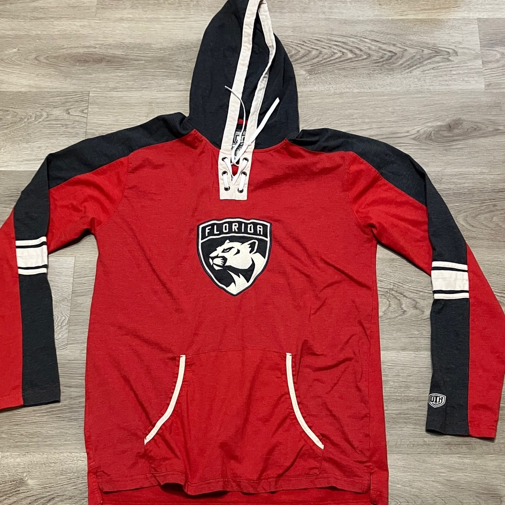 Old Time Hockey NHL Florida Panthers Men's Hoodie